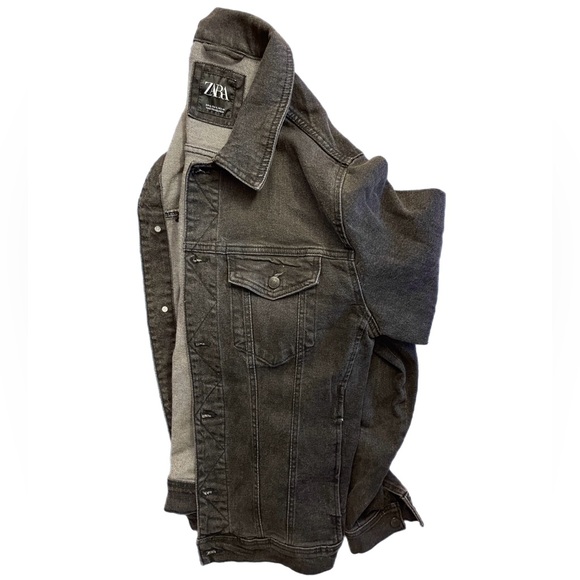 Men’s blk Zara denim jacket - Picture 2 of 2